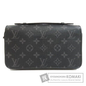 Louis Vuitton Zippy Shoulder Bag Monogram Eclipse Black
